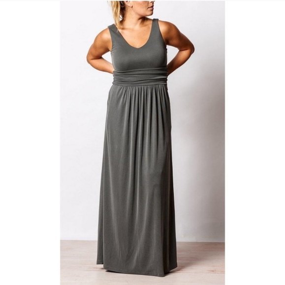 Ribbed Tank Maxi Dress